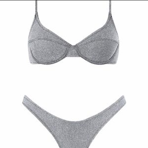 TRIANGL Lina Sparkle Suit NWOT